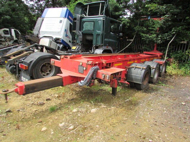 DRAWBAR TRI AXLE HOOKLOADER TRAILER (CE86993) S/N 3424