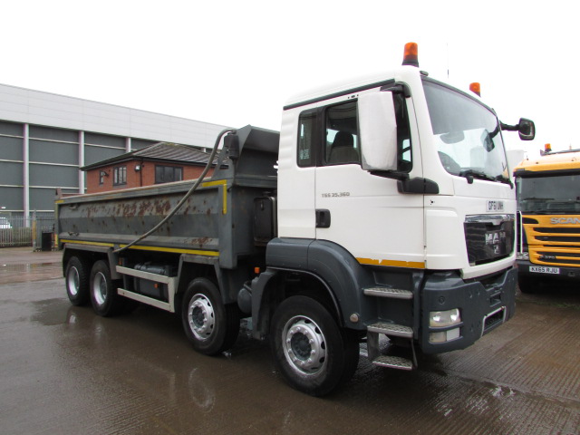 MAN TGS 35.360 8X4 STEEL BODY TIPPER (GF61 UNH) S/N 3685