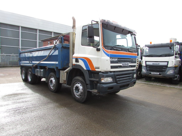 DAF CF85.340 8X4 STEEL BODY TIPPER (BL05 KOE) S/N 3808