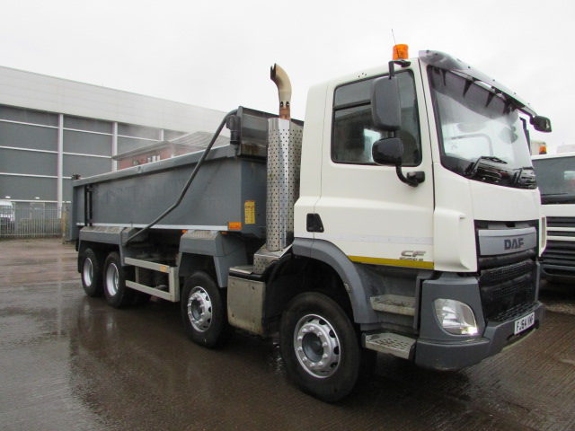 DAF 85CF400 2014 8X4 STEEL BODY TIPPER (FJ64 VNF) S/N 3844