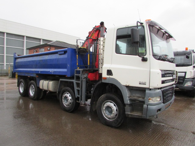 DAF 85CF380 8X4 STEEL BODY TIPPER (RX56 DWC) S/N 3861