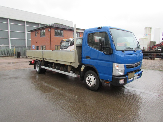MITSUBISHI FUSO CANTER 7C15 2018 4x2 DROPSIDE FLAT (KU68 DVN) S/N:3973
