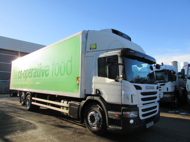 SCANIA P280 2013 6x2 FRIDGE BOX (NJ13 ZPS) S/N: 3999