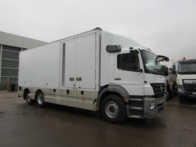 MERCEDES ATEGO 2529 2009 6x2 BOX TRUCK (PK59 OPY) S/N: 4025