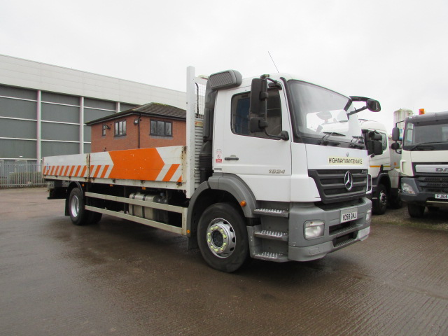 MERCEDES AXOR 1824 2008 4x2 DROPSIDE (YD58 GNJ) S/N: 4036