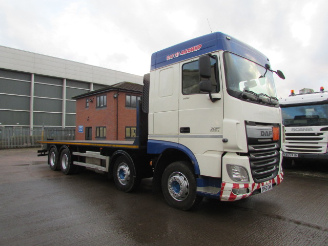 DAF XF 460 2013 8x2 FLATBED (DF63 GNK) S/N:0001