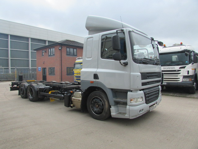 DAF CF85.360 2010 6x4 CONTAINER CARRIER. (EU60 CZR) S/N: 3801