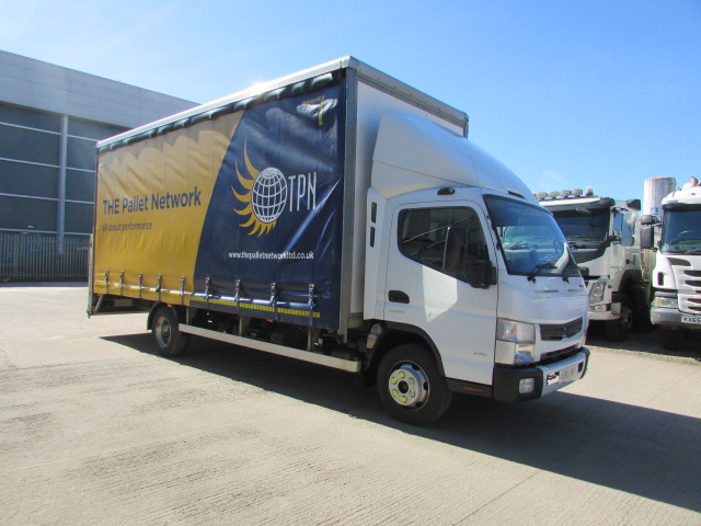 MITSUBISHI CANTER 7C18 2019 4x2 CURTAINSIDE (VO19 BMY) S/N: 4061