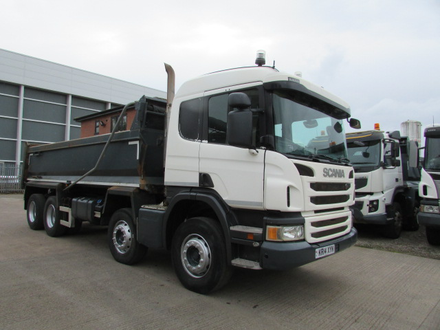 SCANIA P410 2014 8X4 TIPPER (KR14 XYN) S/N: 4128