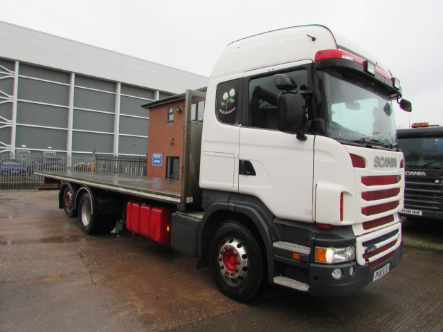 SCANIA R420 6X2 SLEEPER CAB FLATBED (PX12 EJU) - S/N 4146