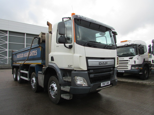 DAF CF 85 400 8X4 STEEL TIPPING BODY (FM17 SKK) S/N: 4186