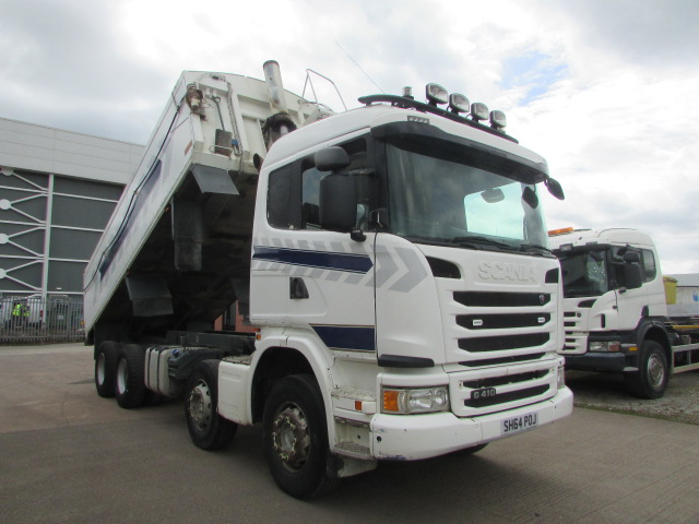 SCANIA G410 2014 8X4 TIPPER (SH64 POJ) S/N:4227