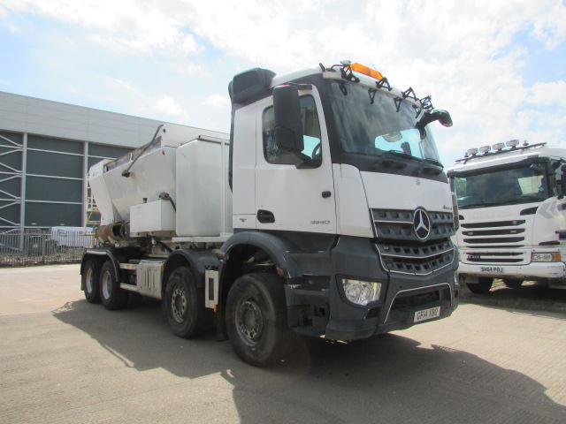 MERCEDES BENZ AROCS 3240 8X4 VOLUMETRIC CONCRETE MIXER (GF14 XBO) S/N:4229