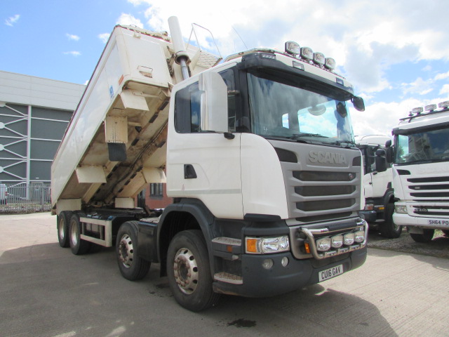SCANIA G450  2016 8X4 INSULATED ALLOY TIPPER (CU16 GAV) S/N:4233