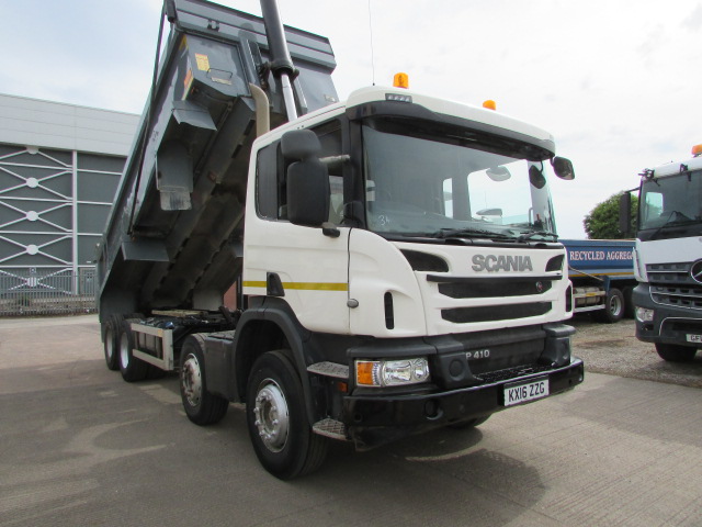 SCANIA P410 8X4 2016 TIPPER (KX16 ZZG) S/N:4230