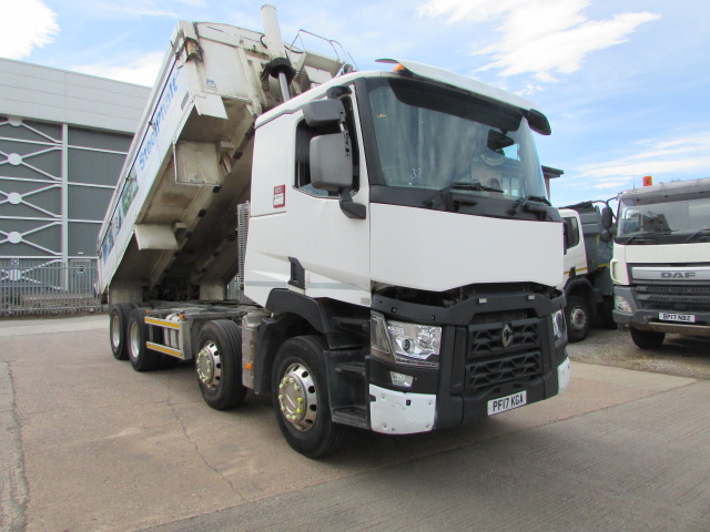 RENAULT C460 COMFORT 8X4 INSULATED TIPPER (PF17 KGA) S/N:4239