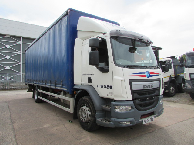 DAF LF 250 4X2 SLEEPERCAB CURTAINSIDE (PL64 ELC) S/N:4245