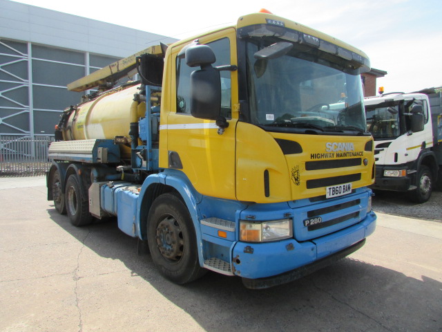 SCANIA P280 6X2 GULLY COMBI TANKER (TB60 BAM) 4250