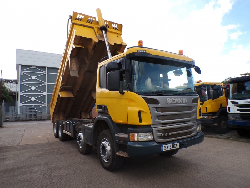 SCANIA P410 8X4 STEEL BODY TIPPER (BW15 BXV) S/N:4277