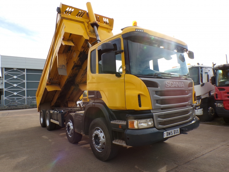 SCANIA P410 8X4 STEEL BODY TIPPER (BW15 BXX) S/N:4278
