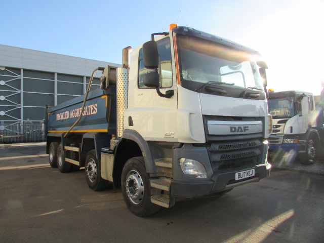 DAF CF85 400 8X4 STEEL BODY TIPPER (BL17 KEJ) S/N:4207